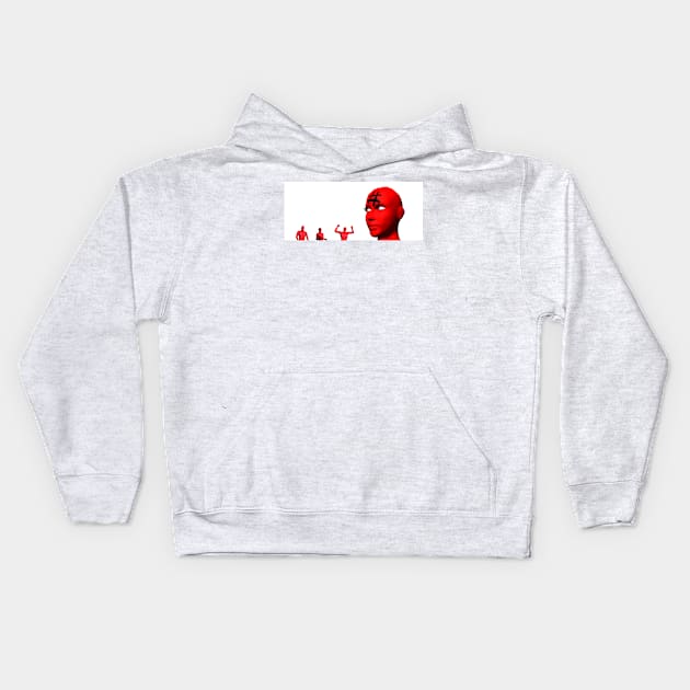 Almighty Hashtag Kids Hoodie by gurfygear